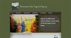 Desktop Screenshot of lakesuperiorbyway.org